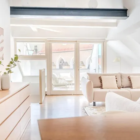 Hakuna - Penthouse Franziskanerplatz - Rooftop 아파트 *